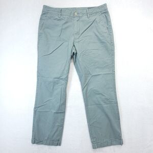 Bonobos Pants Mens 34x30 (Actual 34x26) Green Straight Fit Cotton Chino